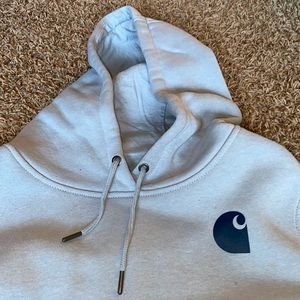 Carhartt medium blue hoodie!